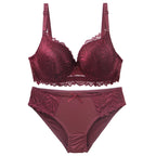 DaiNaFang Push Up Bras Set For Women Breathable Lift 34/75 36/80 38/85 40/90 42/95 BC Cup Underwear Bow Lingerie - Matrix-studios.com