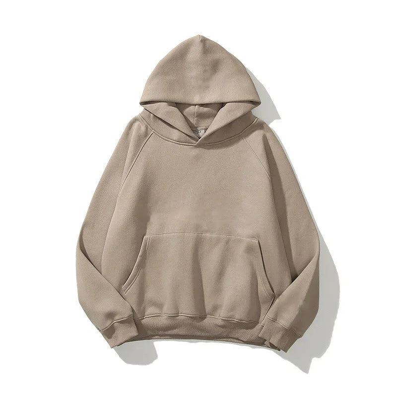 Unisex hoodie high-quality sweater hip-hop fashion casual top trendy spring and autumn solid colorcomfortable new style2024 - Matrix Studios