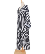 Plus Size Womens Animal Print Kaftan Dresses Caftans Swimwear Coverups Summer Bathing Suit Long Beach Dress - Matrix Studios