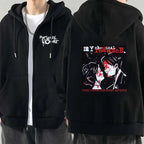 Men Fashion Hoodies Jacket Coats My Chemical Romance Mcr Dead Zipper Hoodie Top Loose Black Parade Punk Emo Zip Up Sweatshirt - Matrix Studios