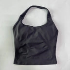 1-2pcs Gym Set Women Backless Tank Tops High Waist Scrunch Seamless Shorts High Waist Yoga Leggings Workout Sets Gym Suit - Matrix-studios.com