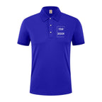 2025 Summer Causal Polo Shirt Custom Logo Printed Text Picture Brand Embroidery Personal Design Breathable Men And WomenTops - Matrix-studios.com