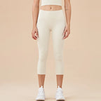 SOISOU Nylon Yoga Capri Pants Leggings Women's Pants Gym Sexy High Waist Tight Breathable Elastic Girl Sports Pants 13 Colors - Matrix-studios.com