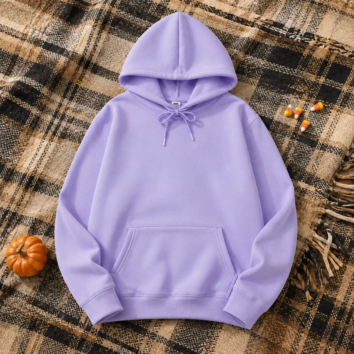 2025 White Hoodies Men Women Autumn Long Sleeve Pullover Tops Casual Pocket Hoodies Unisex Outer Loose Sport Wear - Matrix Studios