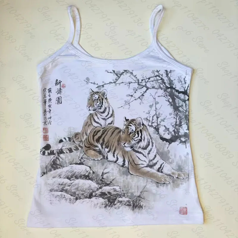 Crop Tops With Suspenders Grunge Clothes Y2k Vintage Top Women Aesthetic Women's Corset Woman Clothing Emo Summer Tanks & Camis - Matrix-studios.com