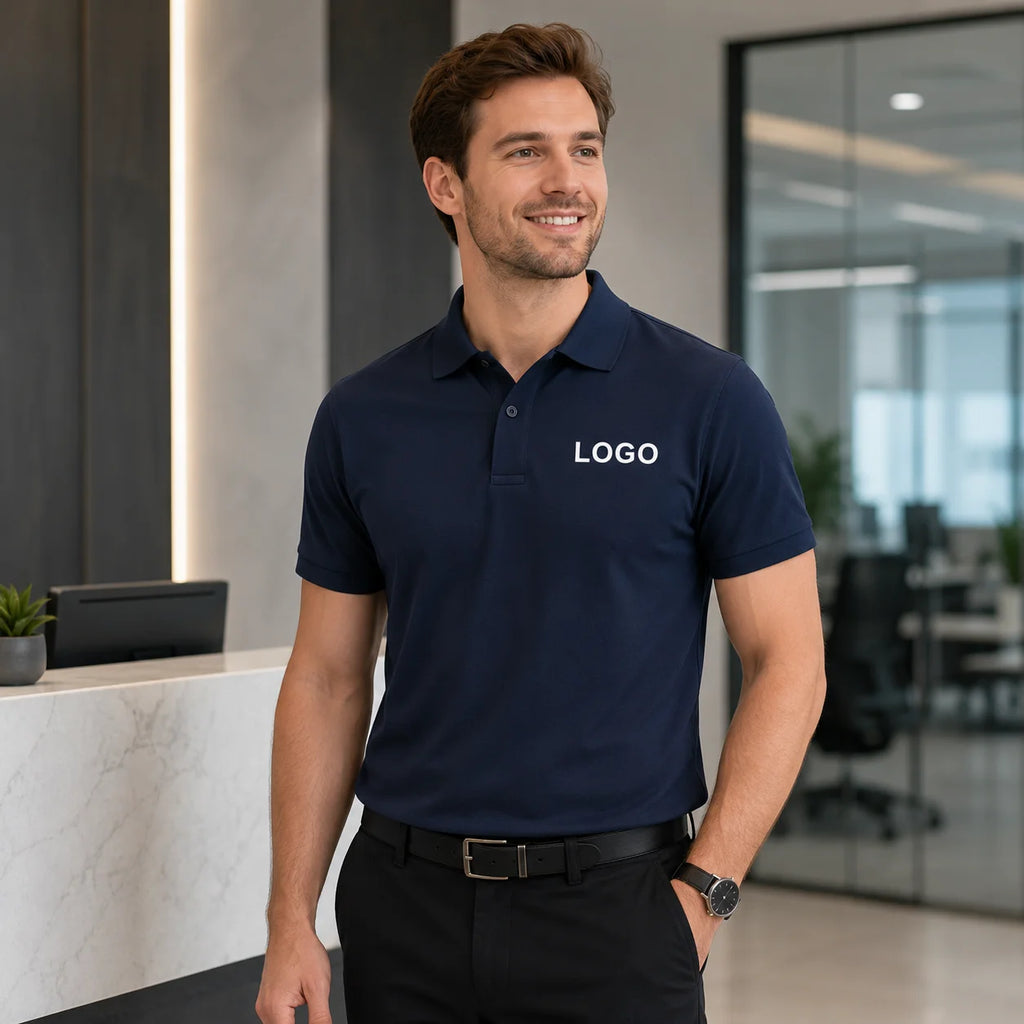 Custom Logo Polo Shirt Men Women Short Sleeve Golf Business Team Workwear Personalized Print Company Uniform Casual Polo Tops - Matrix-studios.com