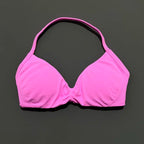 HISTELLO Sports Bra Push Up Strappy Sexy Open Back Gym Crop Top Removable Cups Women Workout Clothing Gym Top Halter Sport Bra - Matrix Studios
