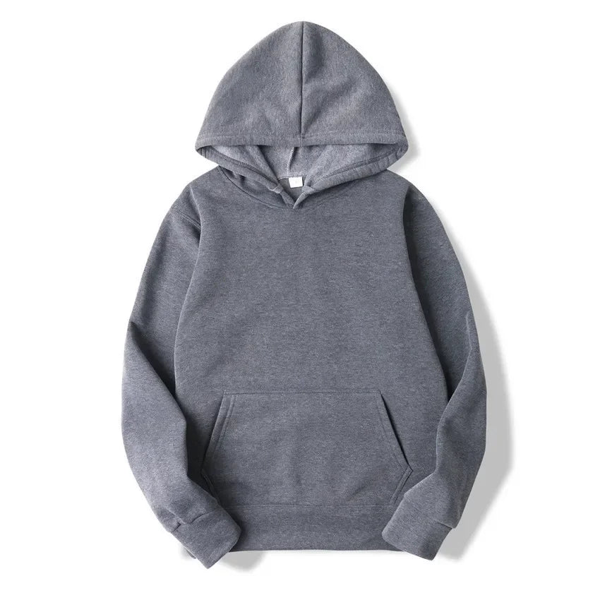 New Fashion Men's Women's Hoodies Spring Autumn Winter Casual Hoodies Sweatshirts Men Tops Solid Color Hoodie Sweatshirt Male - Matrix Studios