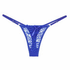 1/3pcs Sexy Lace Adjustable Thongs for Women Low Rise Hollow Out Briefs Summer Breathable Panties Perspective Lingerie - Matrix Studios
