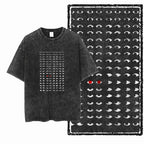 COOLMIND DB cat Printed Cotton Acid Washed Exclusive Graphic Unisex T Shirt Cool Streetwear Men Tshirts Big Size Tee for men