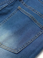 Men's Distressed Stretch Denim Jeans Street Style Ripped Detail Comfortable Versatile All Seasons Everyday Fashion - Matrix Studios