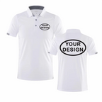 Summer Quick Drying POLO Shirt Logo Custom Printing Embroidery Golf Custom Your Logo Sports T-shirt Top - Matrix-studios.com