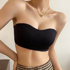 Sexy Seamless Tube Top Bra Invisible strapless Bras Women Underwear thin Non slip Push up Bralette Wireless Female Lingerie - Matrix Studios