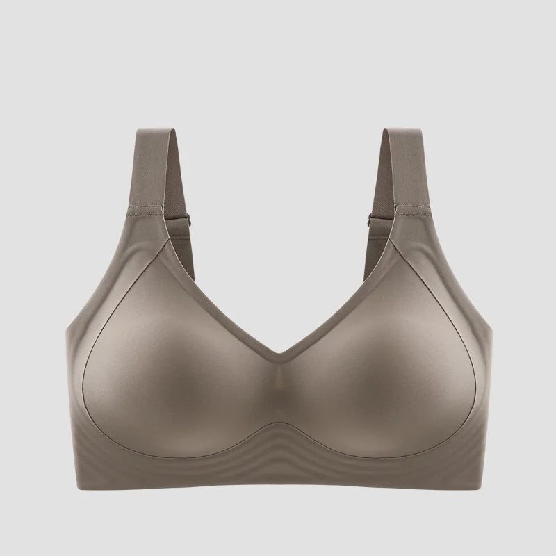 Big breasted sleeping bra for women 6XL without steel rims gathered without scars plus size vest yoga exercise anti sagging bra - Matrix Studios