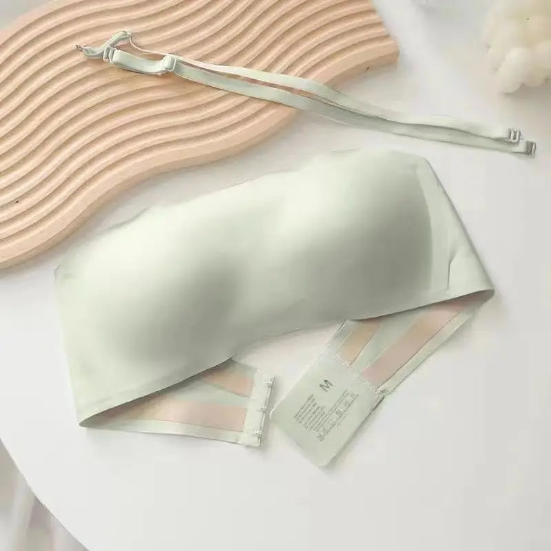 Sexy Seamless Tube Top Bra Invisible strapless Bras Women Underwear thin Non slip Push up Bralette Wireless Female Lingerie - Matrix Studios