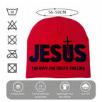 letters knitted hat fall and winter new outdoor travel windproof ear protection multifunctional headset cold cap men and