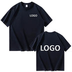 Customized 100% Cotton Printed T-shirts Men Fashion Short Sleeve O-neck Tshirt Women Personality Streetwear Tee Tops Camiseta