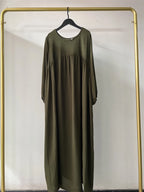 Eid Plain Modest Khimar Abaya Dubai 2024 Muslim Islam Arabic Palestine Abayas For Women Kaftan Dress Caftan Robe Femme Musulmane - Matrix-studios.com
