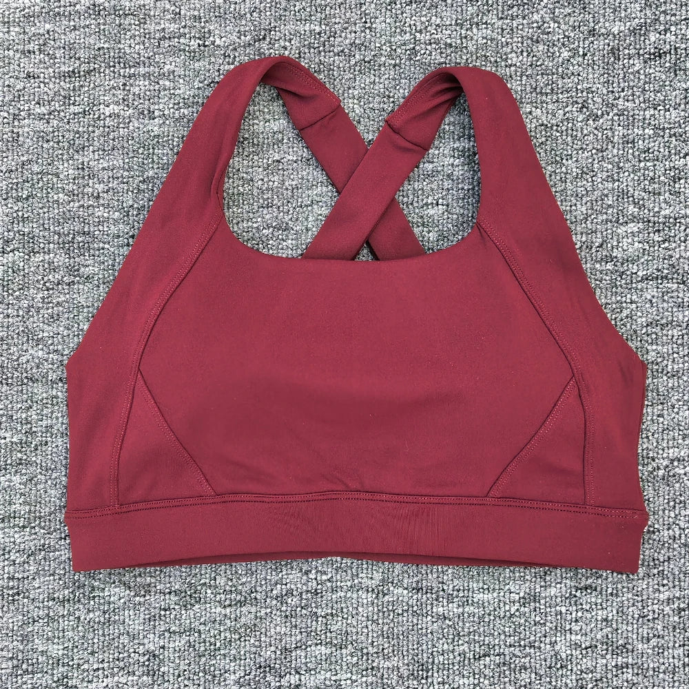 Women Sports Bra Cross Gym Top Women Training Running Yoga Bra Stretch Women Workout Underwear Fitness Sexy Yoga Clothes - Matrix Studios