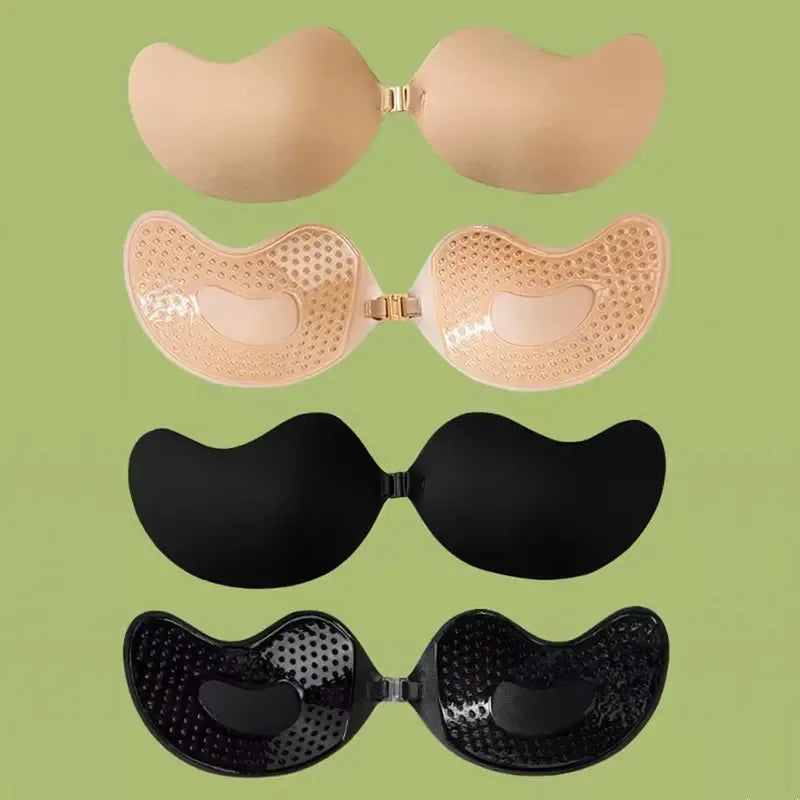 1 Piece Invisible Stick-On Lift Bra, Strapless & Seamless Push Up Anti-convex Bra, Women's Lingerie & Underwear Accessories - Matrix Studios