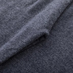 Autumn And Winter New 100% Merino Wool Flat Small Foot Pants Women Loose High Waist Lean Knitted Cashmere Bunched Foot Pants - Matrix-studios.com