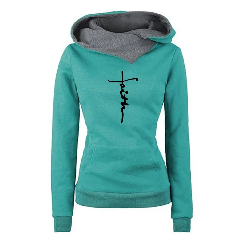 Womens Sweatshirts Fashion Casual Hoodies Clothing High Quality Jogging Pullovers Sports Long Sleeve Print Luxury Versatile Top - Matrix Studios