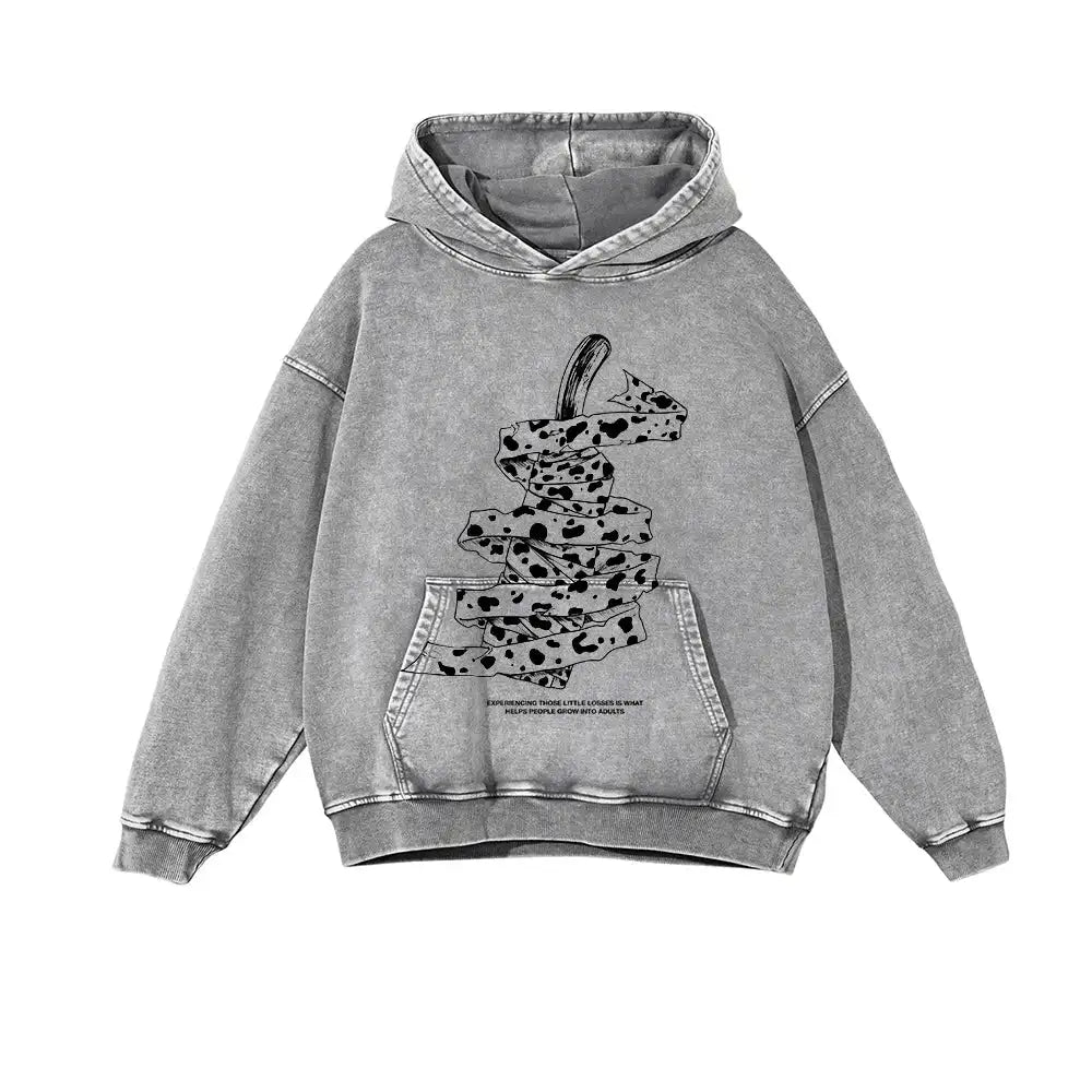 Japanese Anime Jujutsu Kaisen Print Hooded Pullover Men Hip Hop Sweatshirt Vintage Hoodie Harajuku Cotton Sweatshirts - Matrix Studios