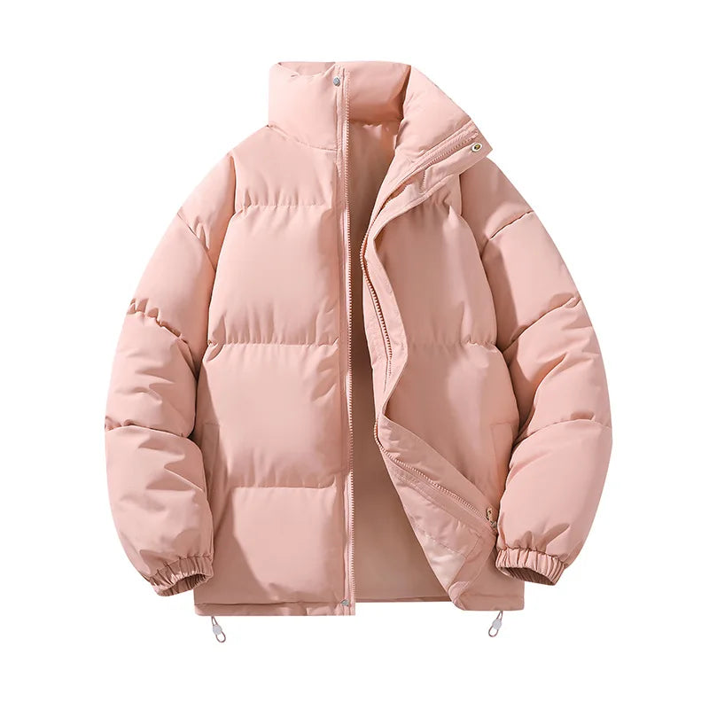 New Fashion Men Winter Stand Collar Down Jackets Warm Parkas Male Casual Thicker Winter Coats Man Slim Fit Short Jackets 3XL - Matrix Studios