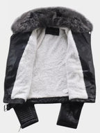 2026 Hot Fashion Women New Winter Warm Faux Leather Jackets with Fur Collar Belt Ladies Thick Black Moto & Biker Outerwear Coats - Matrix Studios