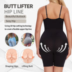 New Bodysuit Shapewear Women Tank Top Tummy Control Full Body Shaper Anti Chafing Shorts Slimming Waist Trainer Butt Lifter - Matrix-studios.com