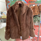 Fancy Rani Real Fur Coat Women Natural Rabbit Winter Jacket Leather And Fur Women's Long Clothing Female Outerwears With 2025 - Matrix Studios