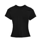 2025 New High Quality Casual T shirt Sexy Slim Short Sleeves Fashion Trend Solid Women Clothing y2k Tops - Matrix-studios.com