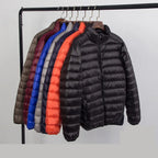 New Autumn And Winter Down Jacket Men's Fashion Hooded Super Light Warm Slim Coat Down Jacket Men's Coat - Matrix Studios