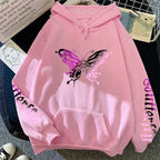 Women's Sweatshirt Printed Y2K Hoody Coat All Season Female Daily Casual Fashion Pullover Home Outdoor Comfort Hoodies - Matrix Studios