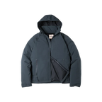 Maden Hooded Down Jacket for Men Winter Thickened Matte Glossy Fabric Parka Outdoor Warm Coat Versatile Outerwear Black Jacket - Matrix Studios