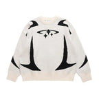 Autumn Winter Women Retro Pullover Sweater Fashion Long Sleeve Star Pattern Y2K Sweater Lady Casual Harajuku Knit Sweater Unisex - Matrix Studios
