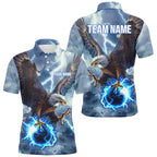 Cool Custom Team Name Bowling Man Polo Shirt Men Women 3D Printed Summer Short Sleeve Lapel Button Polo T Shirt Clothes - Matrix-studios.com