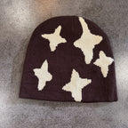 Y2K Letter Butter Knit Hats Skullies Beanies Autumn Winter Warm Hat Men Women Hip Hop Quality Skiing Cap Cycling Windproof New