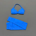 2Pcs HISTELLO Seamless Yoga Sports Set for Women Resistant Backless Bra Pilates Fitness Workout Running Leggings Gym Suit - Matrix-studios.com