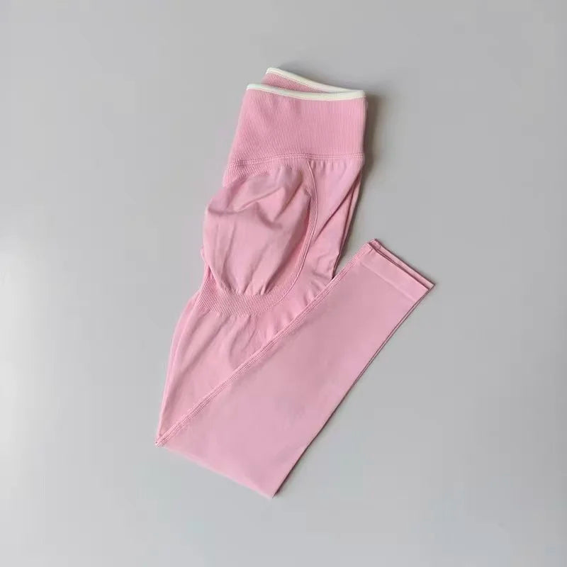Peach Butt Yoga Pants, High-Waisted Butt-Lifting Fitness Pants for Women, Highly Elastic Quick-Drying Tight Leggings for Workout - Matrix-studios.com