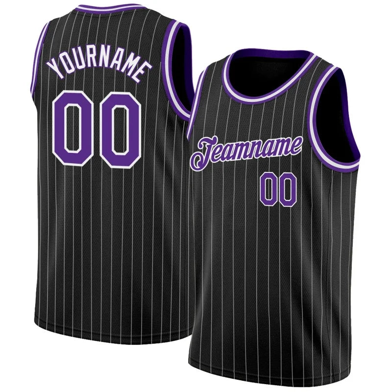 Customized Name Numbers Pattern Tank Tops For Men Women Stripes Basketball Jerseys 3D Printed Tees Summer Sports O-Neck Vest Top - Matrix Studios