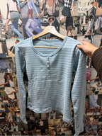 Pink Striped Slim Long Sleeve Tees Women Spring Casual Cotton O-neck Tshirt New Tops Clothes Sweet Cute  Vintage T-shirts Y2K - Matrix-studios.com
