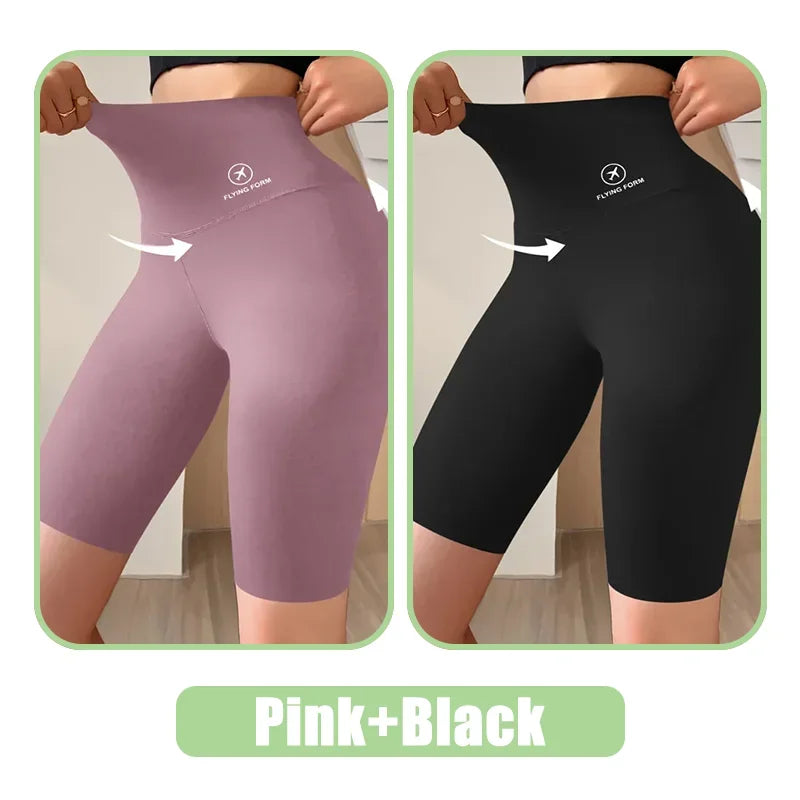 M-XL Women Shorts Sports Shorts For Women New Cycling Jogging Fitness High Waist Push Up Gym Shorts Leggings Yoga Clothing - Matrix-studios.com
