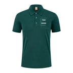 2025 Summer Causal Polo Shirt Custom Logo Printed Text Picture Brand Embroidery Personal Design Breathable Men And WomenTops - Matrix-studios.com
