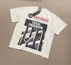Damaged Hole Apricot Satoshi Nakamoto Oversized T Shirt Men Women High Quality Cracked Graphics Print Tee Tops T-Shirt - Matrix-studios.com