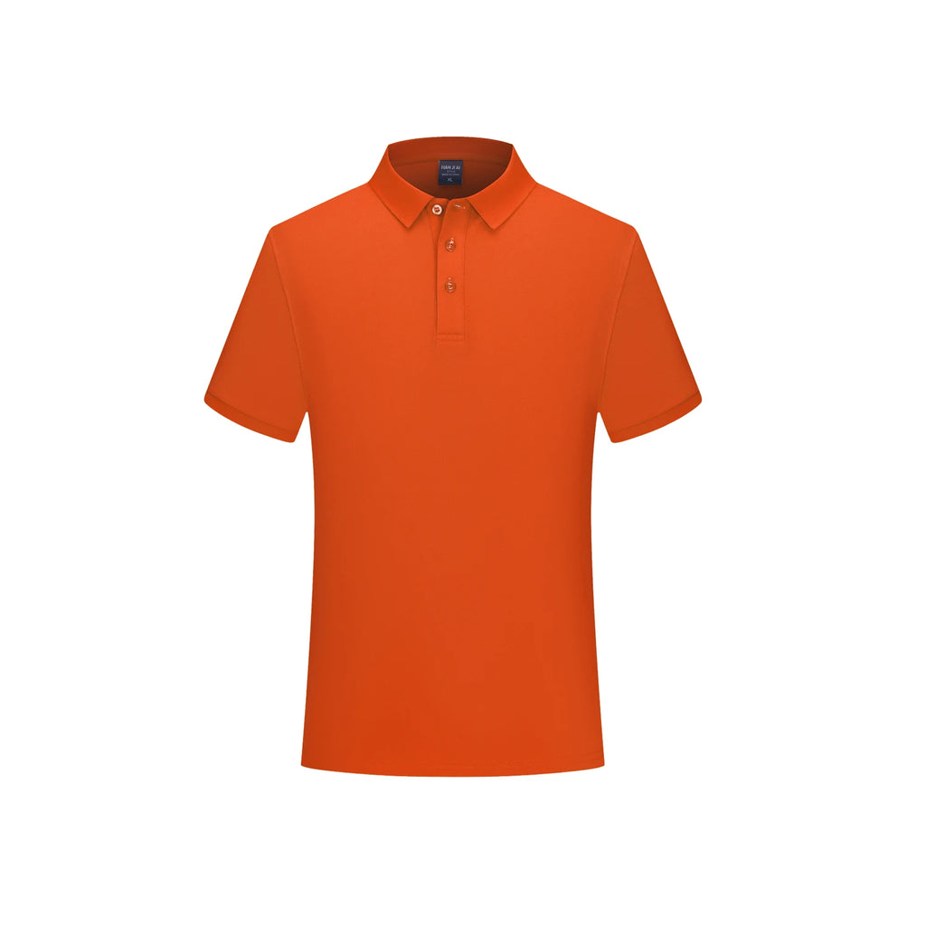 Summer 230g 100% Cotton Polo Shirt Print Logo Customized Embroidery Company Group Name Men Women Short Sleeved Breathable Top - Matrix-studios.com