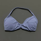 HISTELLO Strappy Bra Women Seamless Gym Underwear High Support Halter Sexy Sports Pilates Clothing Push-up Yoga Workout Tank Top - Matrix Studios
