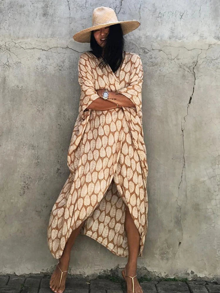 Beach Cover Ups for Swimwear Women Black Tie Dye Kimono Swimsuit Cape Summer Dress 2022 Beachwear Outfits Sales - Matrix Studios