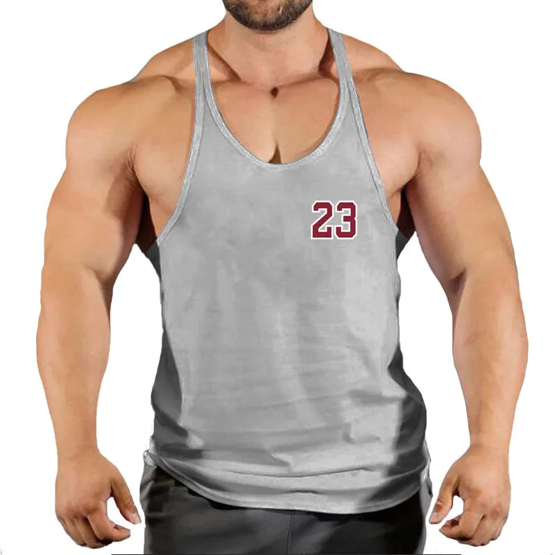 Men's Clothing Gym Vest Vests Bodybuilding Man Top for Fitness Stringer Sleeveless Sweatshirt T-shirts Suspenders Man Clothes - Matrix Studios