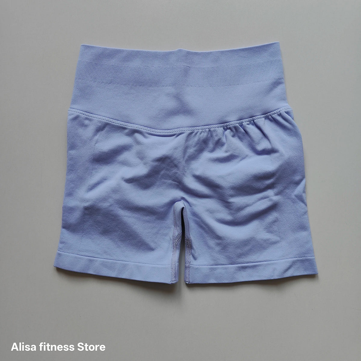 Summer High Waisted Yoga Shorts Tummy Control Seamless Fitness Shorts Sexy Running Fitness Short Pants Solid Color Yoga Leggings - Matrix Studios